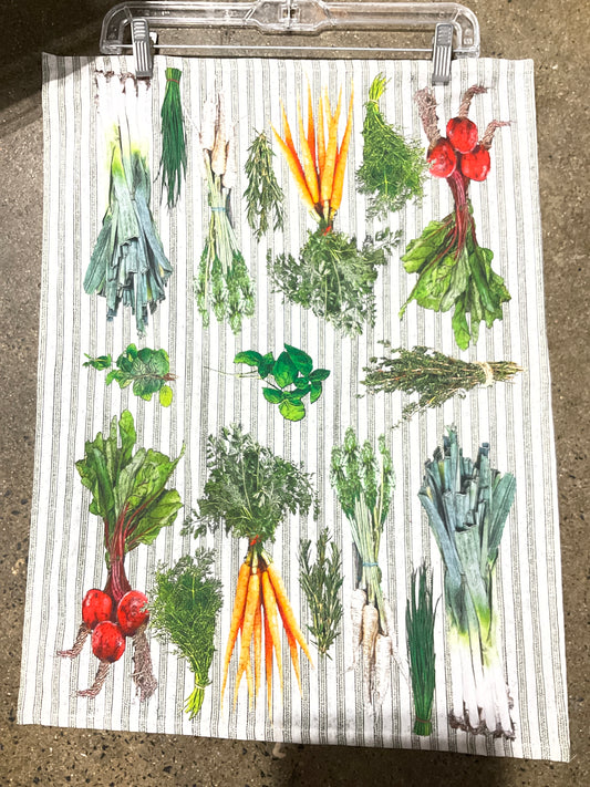 Vegetable towel