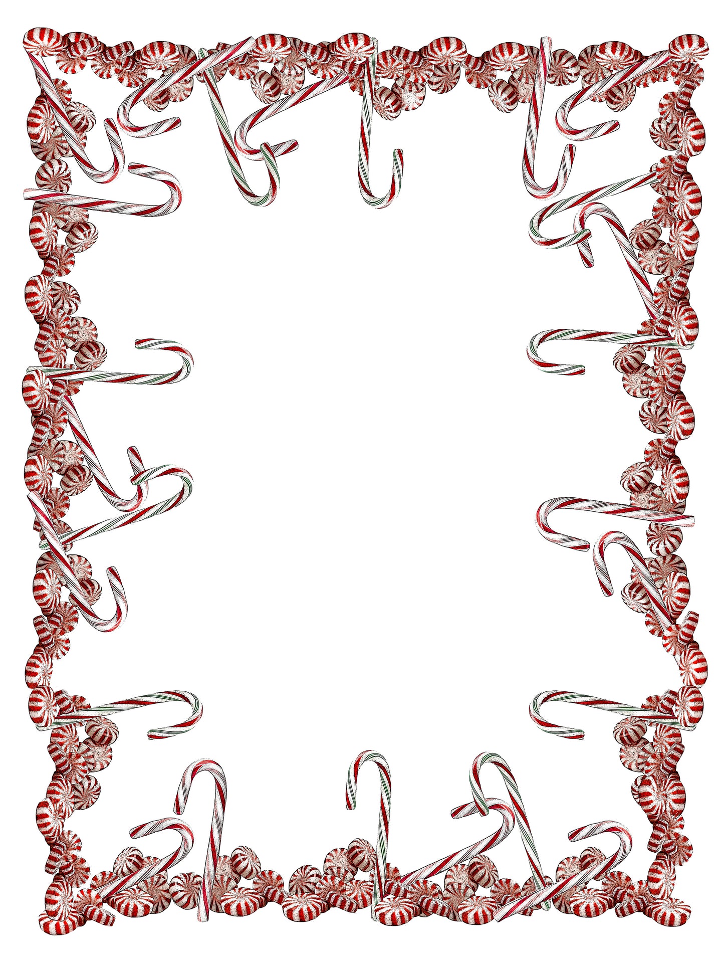 candy cane kitchen towel 18 x 24 inches flour sack material