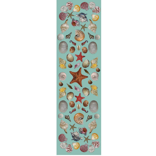 sea shells table runner 20 x 70 inches