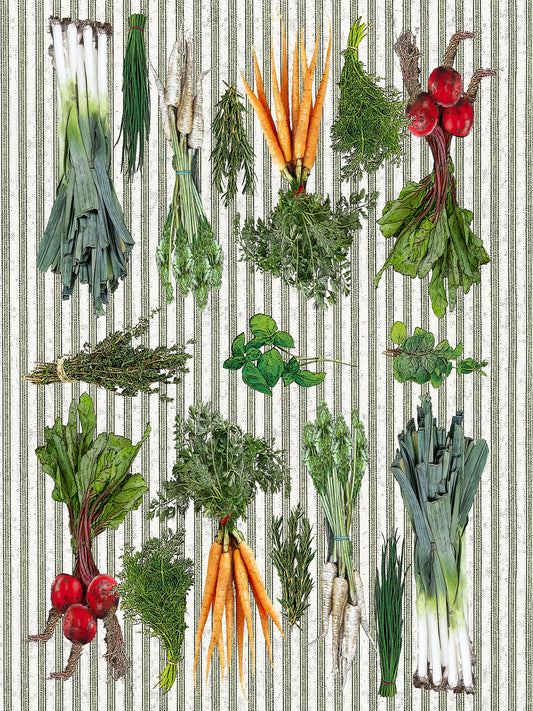 Vegetable kitchen towel